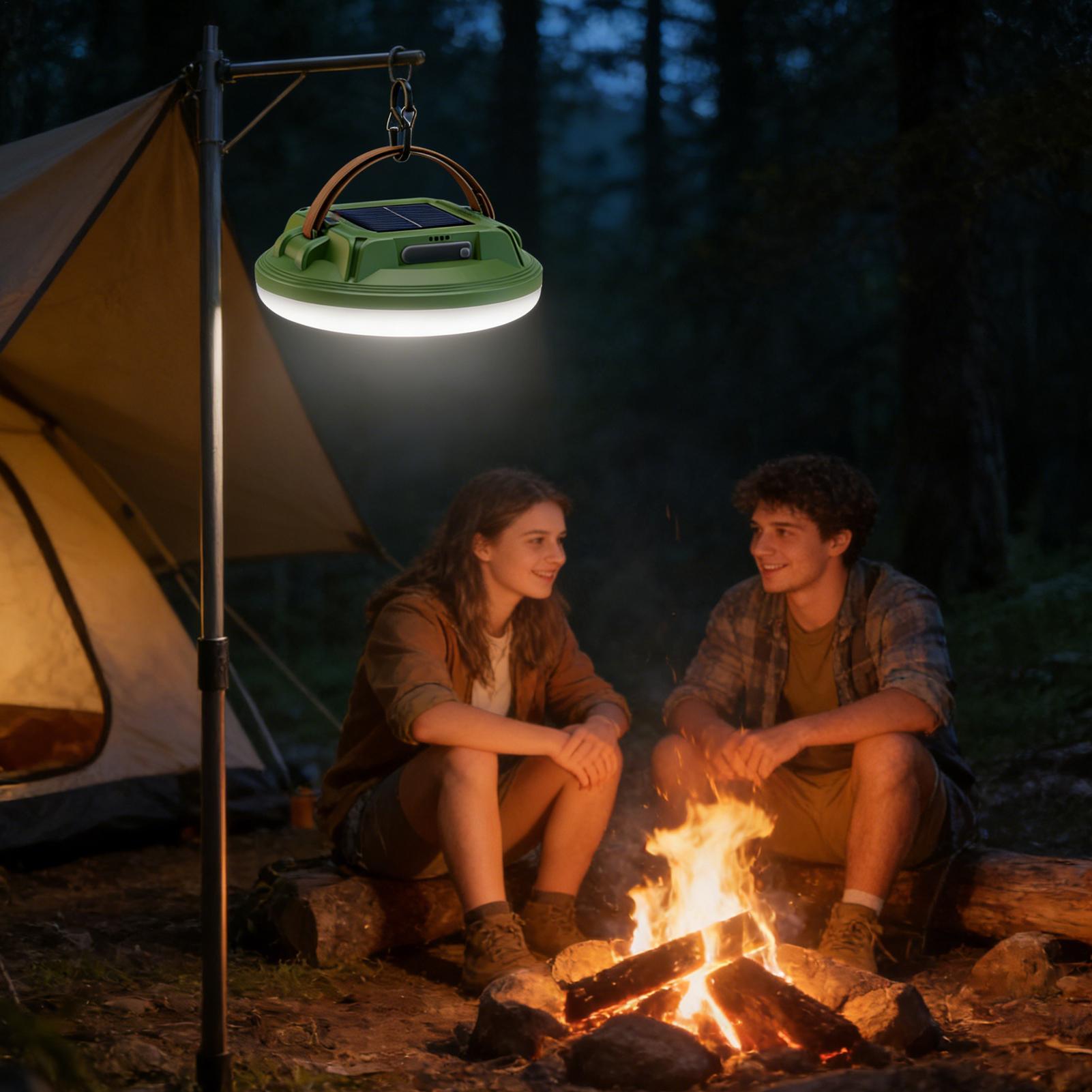 Power Outage Light - Solar Camping Lantern 4 Modes Super