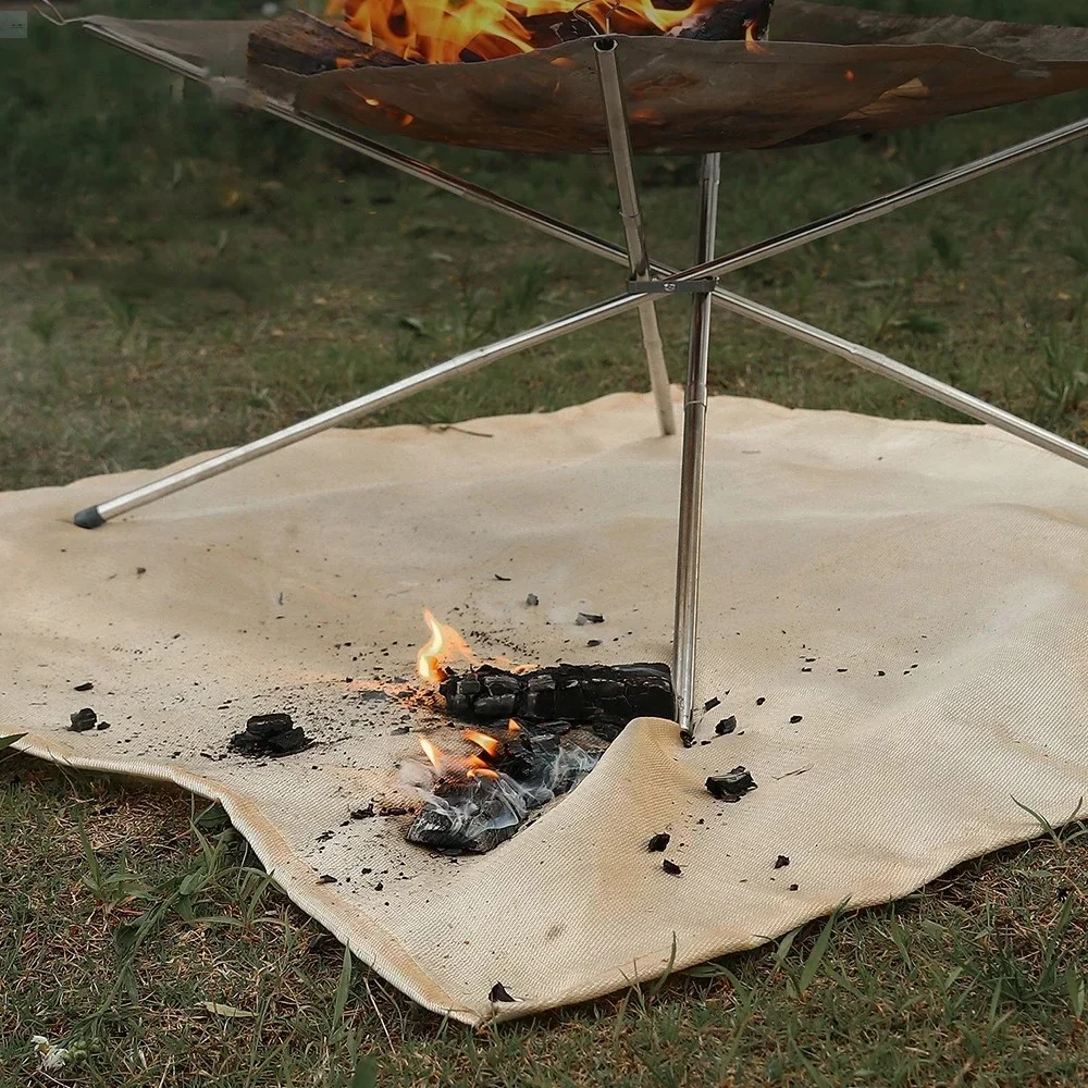 Fire Blanket Kitchen - Outdoor Camping Fireproof Cloth Picnic Barbecue