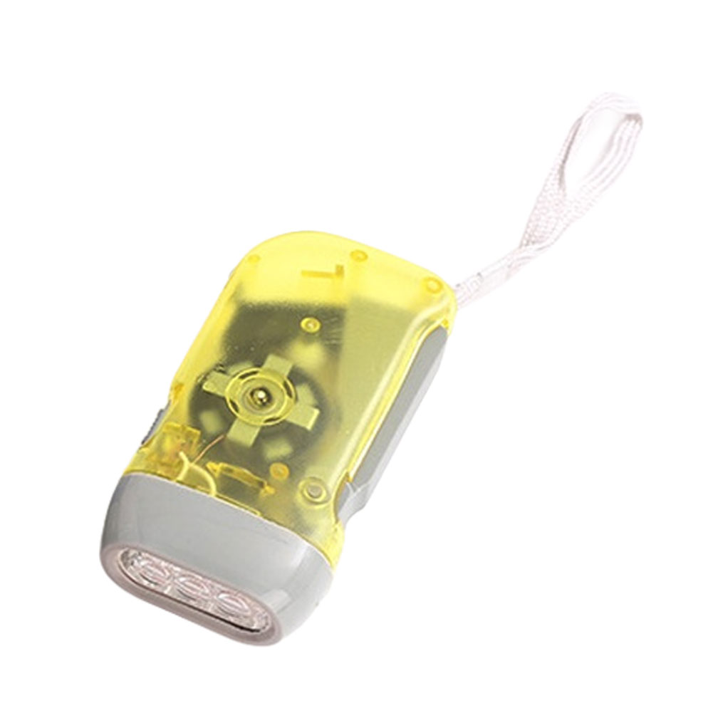 Power Outage Light - Hand crank powered LED flashlight with