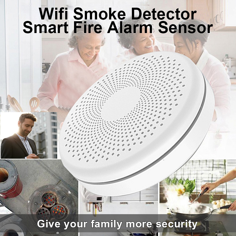 2 in 1 Version WiFi Tuya Smart - огляд і ціна Smoke Detector Interconnected