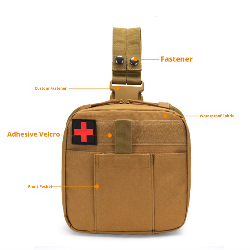 MOLLE Drop Leg Pouch Medical K - огляд і ціна First Aid Bag Kit