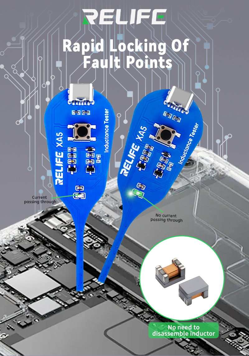 Relife XA5 Motherboard Coil Te - огляд і ціна Co Detector Plug