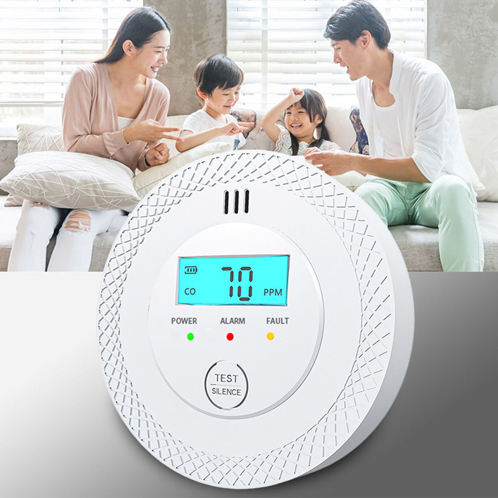 1-5PCS Carbon Monoxide Alarm D - огляд і ціна Smoke Detector Interconnected