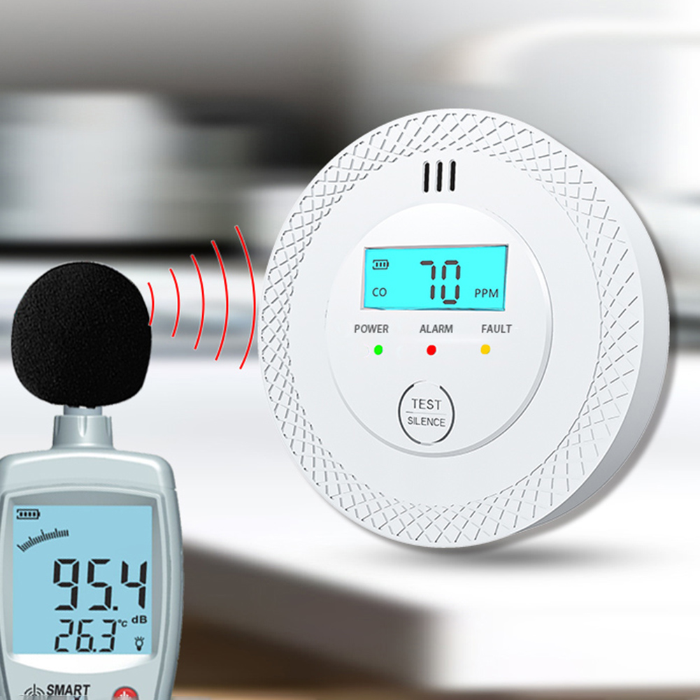 1-5PCS Carbon Monoxide Alarm D - огляд і ціна Smoke Detector Interconnected