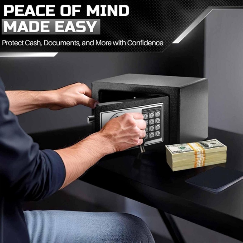 Digital Electronic Safe Box wi - огляд і ціна Lockbox Key Secure