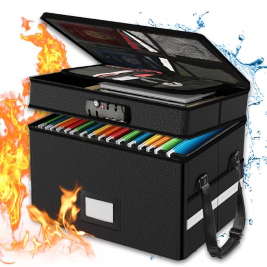 Fireproof Document Box with Lo - огляд і ціна Fire Safe Document
