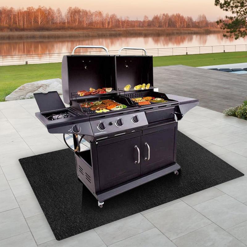 Under Grill Mat Fireplace Fire - огляд і ціна Fire Blanket Kitchen