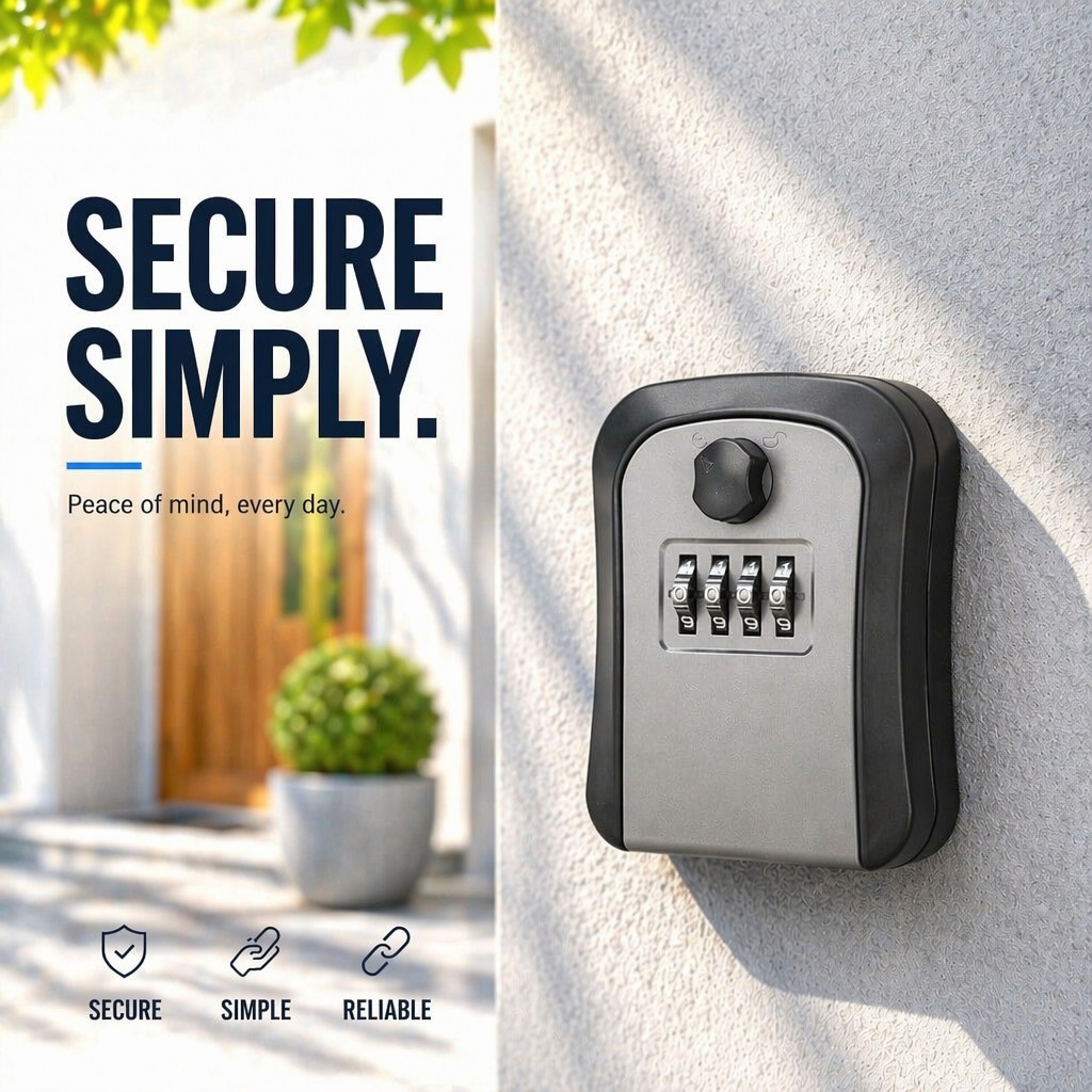 Key Lock Box Wall Mount Lockbo - огляд і ціна Lockbox Key Secure