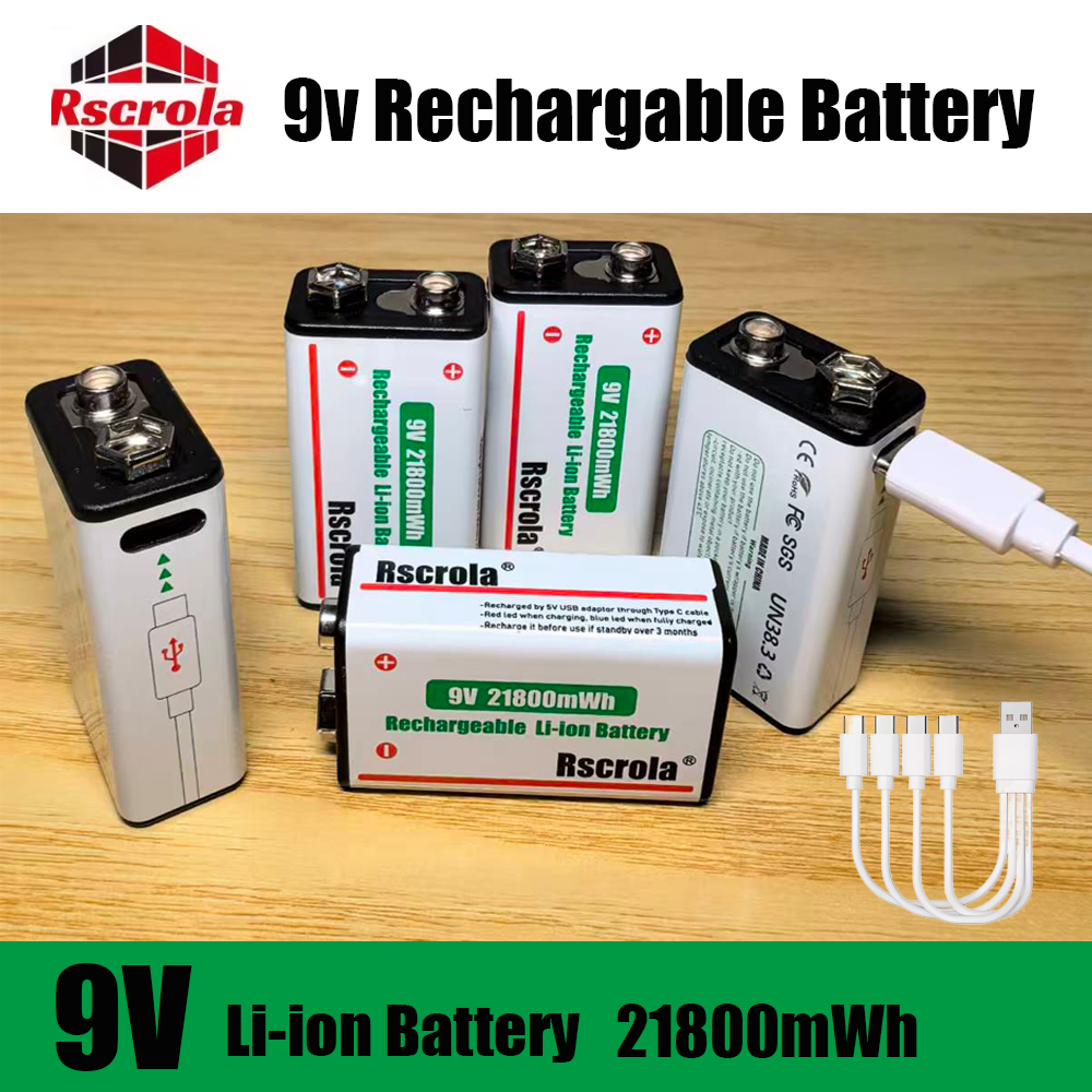 Type-C Rechargeable 9V Lithium - огляд і ціна Smoke Detector Interconnected