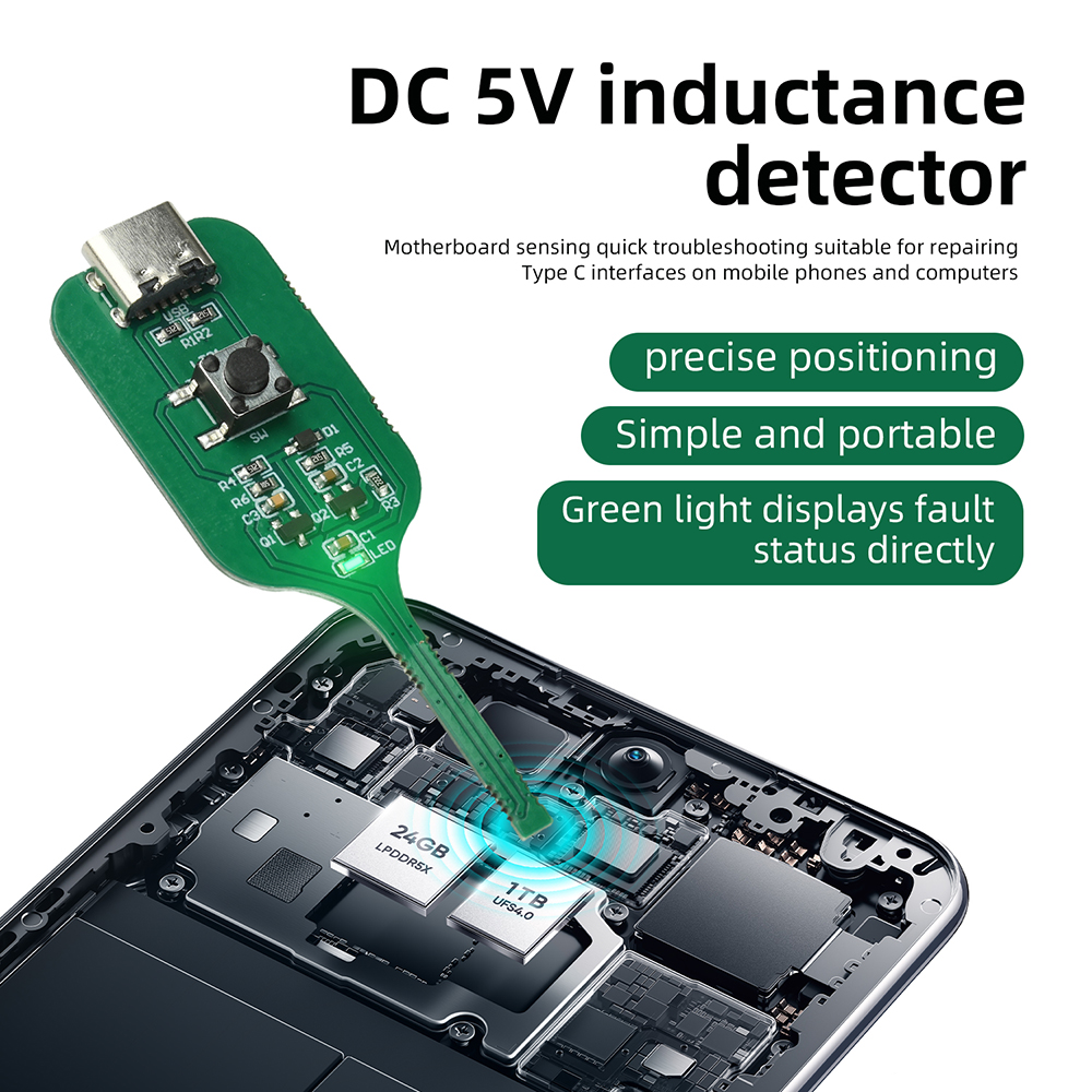Inductance Tester Type-C / Bat - огляд і ціна Co Detector Plug