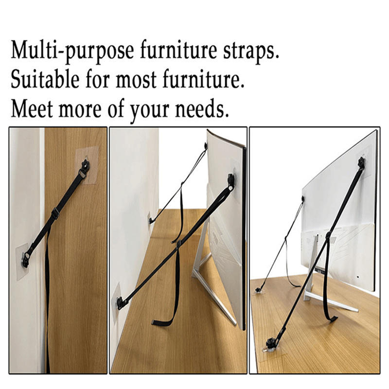 No Drill Adhesive Furniture An - огляд і ціна Earthquake Anchor Strap