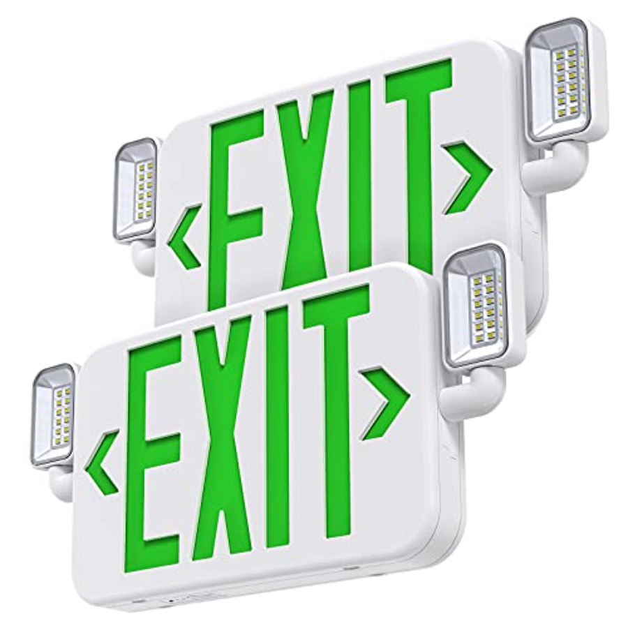 Led Combo Emergency Exit Sign  - огляд і ціна Emergency Exit Sign