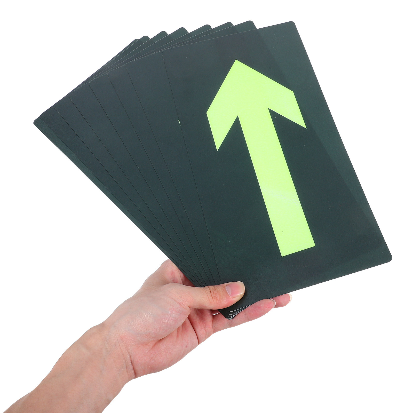 8Pcs Self Adhesive Glow Waterp - огляд і ціна Emergency Exit Sign