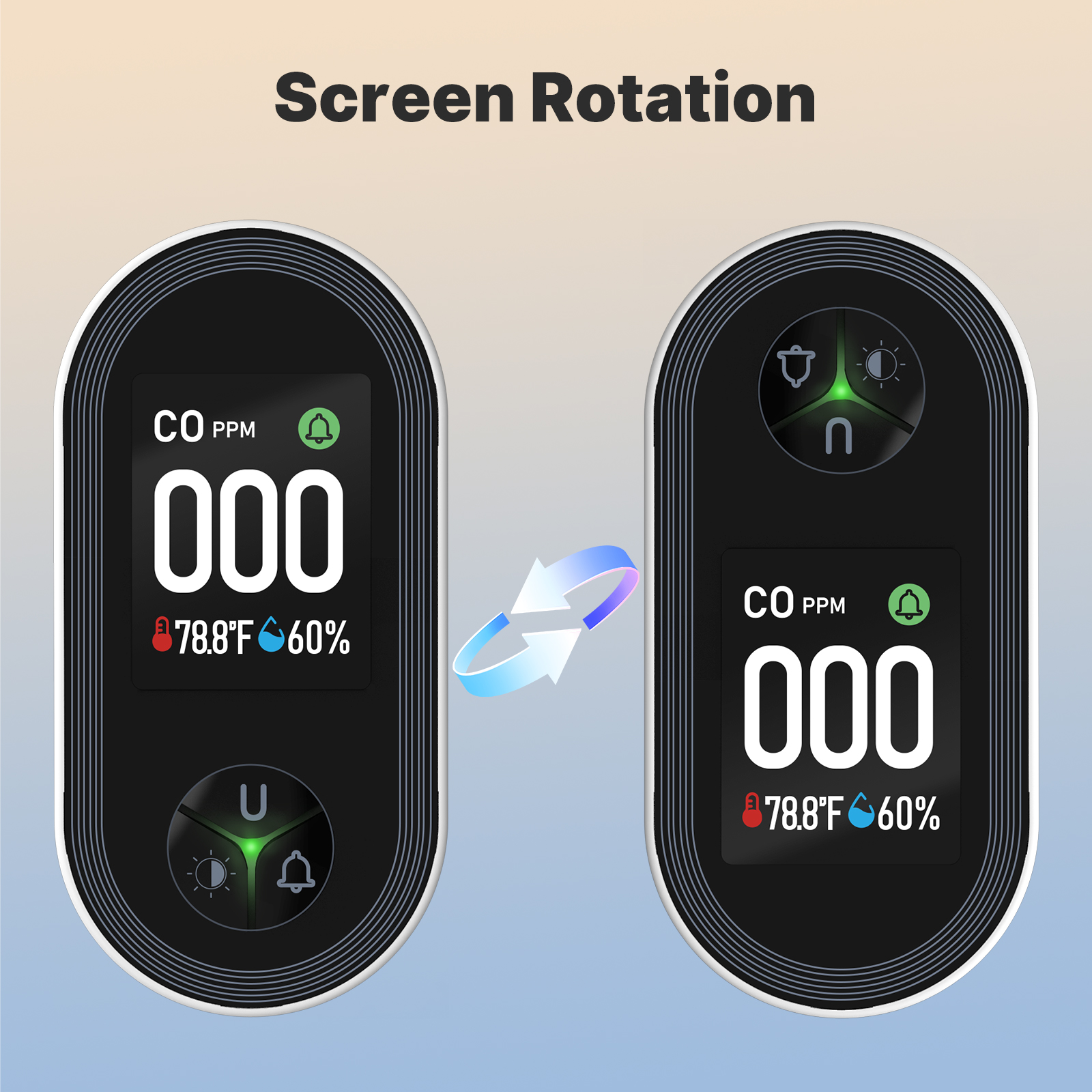 MOES 3-in-1 Plug-in CO Detecto - огляд і ціна Co Detector Plug