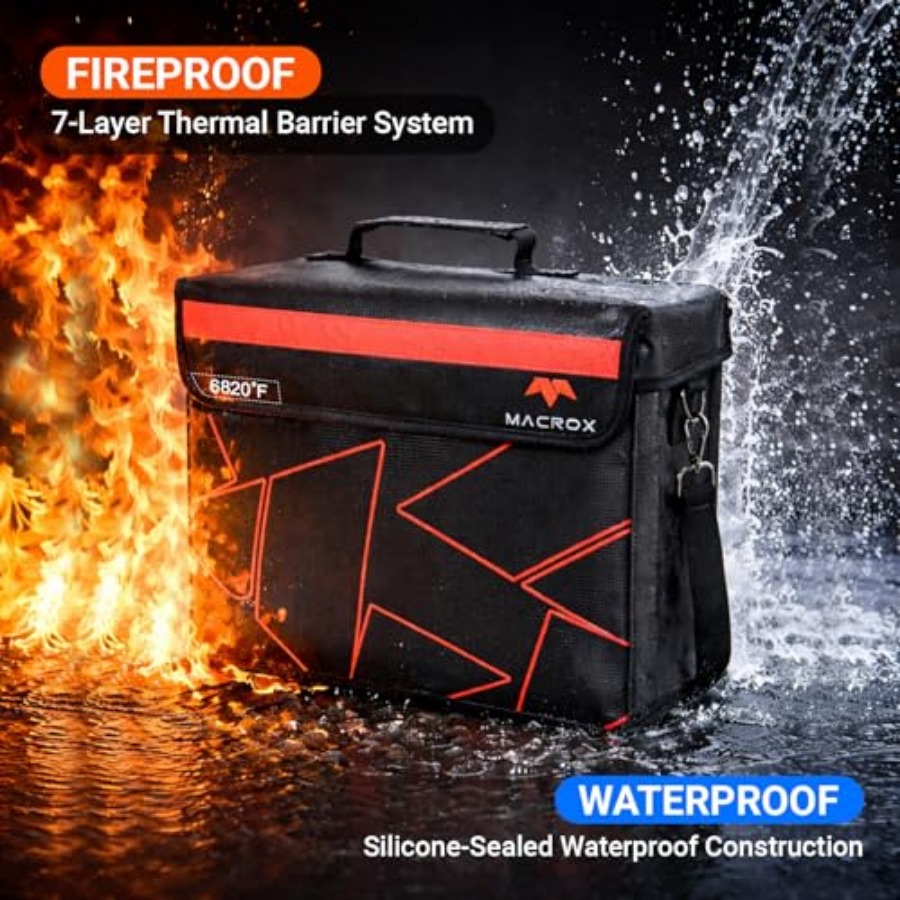 Fireproof and Waterproof Docum - огляд і ціна Fire Safe Document