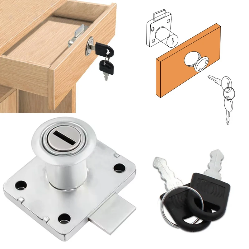 Drawer lock with key, used for - огляд і ціна Medicine Cabinet Lock