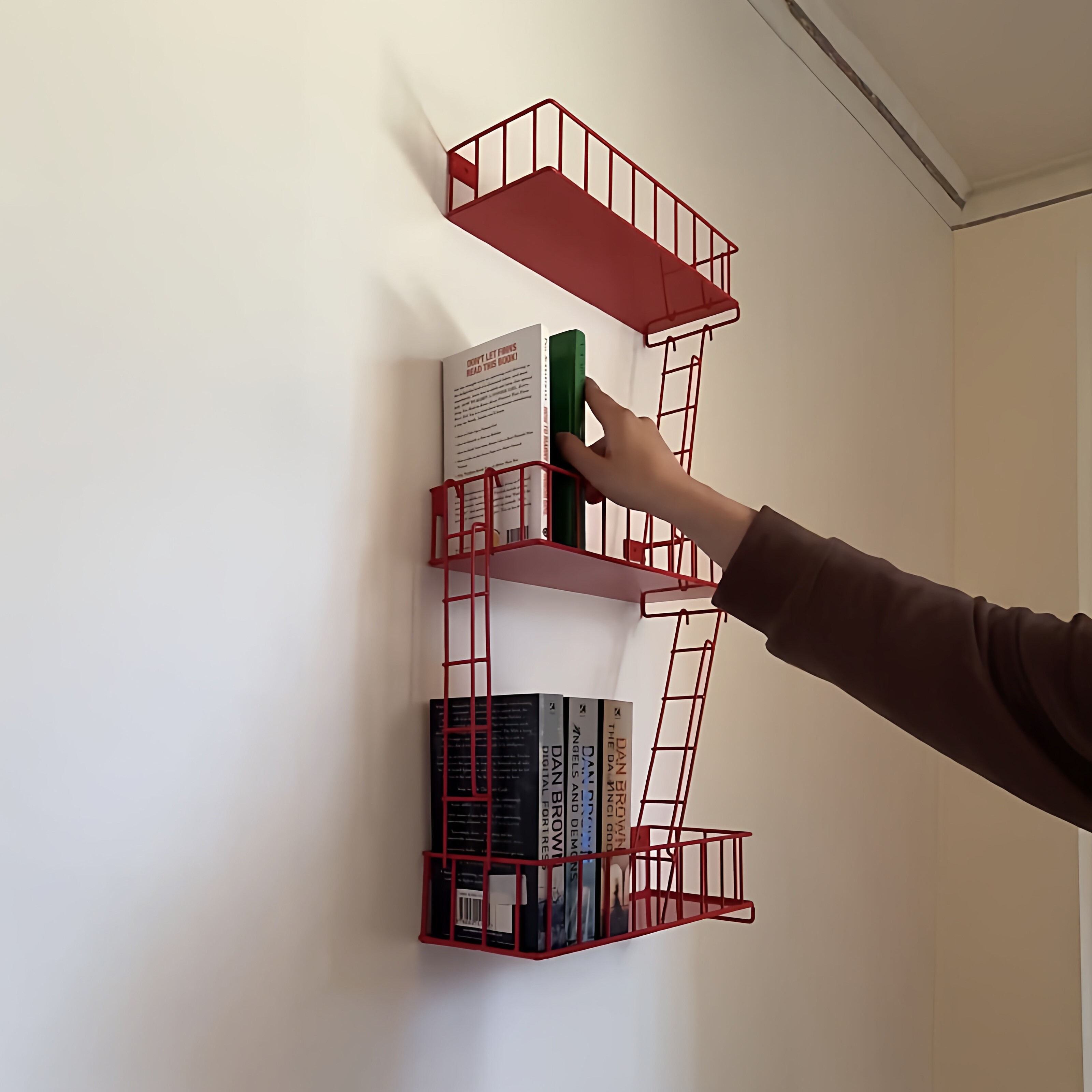 Fire Escape Wall Shelf, 3-Tier - огляд і ціна Fire Escape Ladder