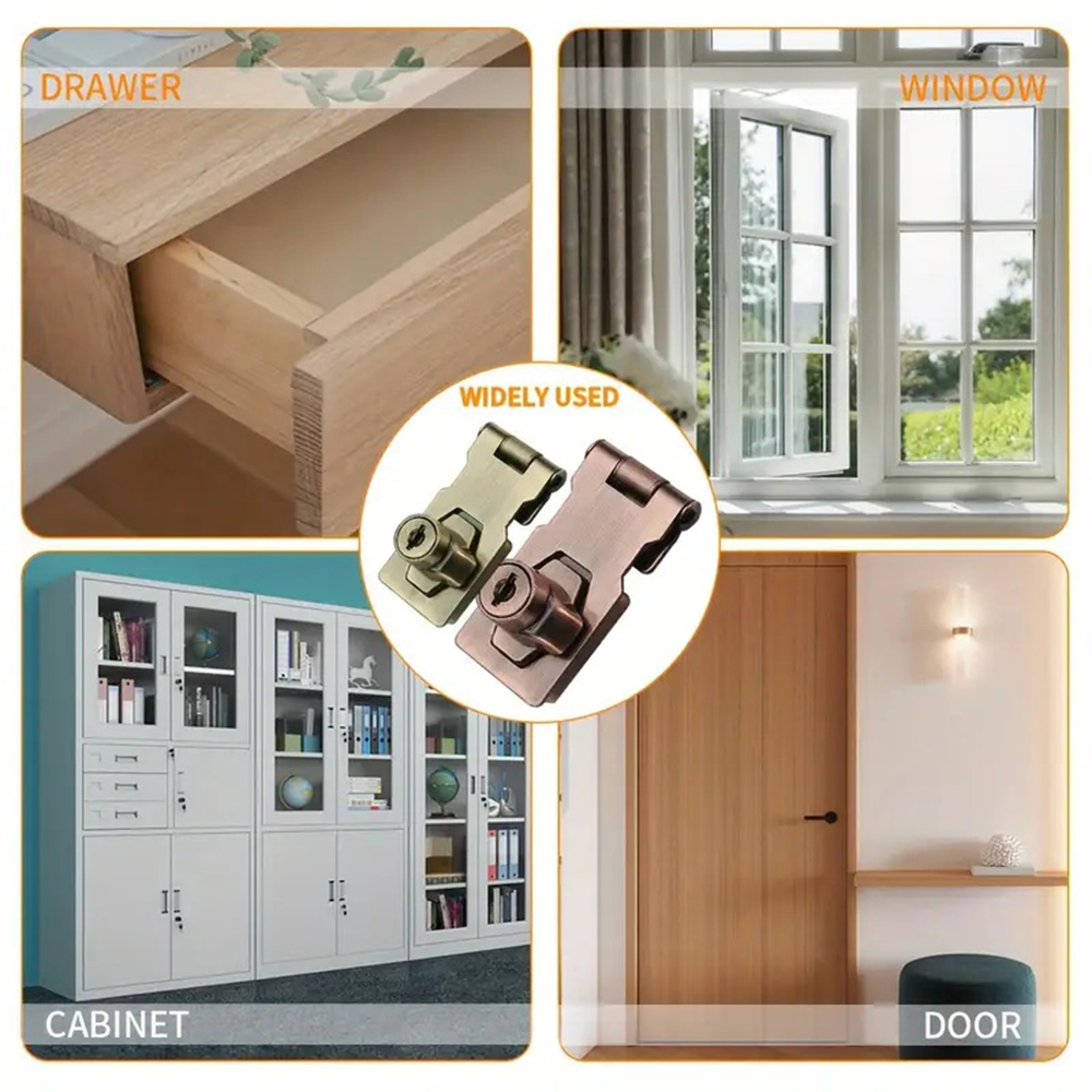 Locking Hasp Heavy Duty Lockin - огляд і ціна Medicine Cabinet Lock