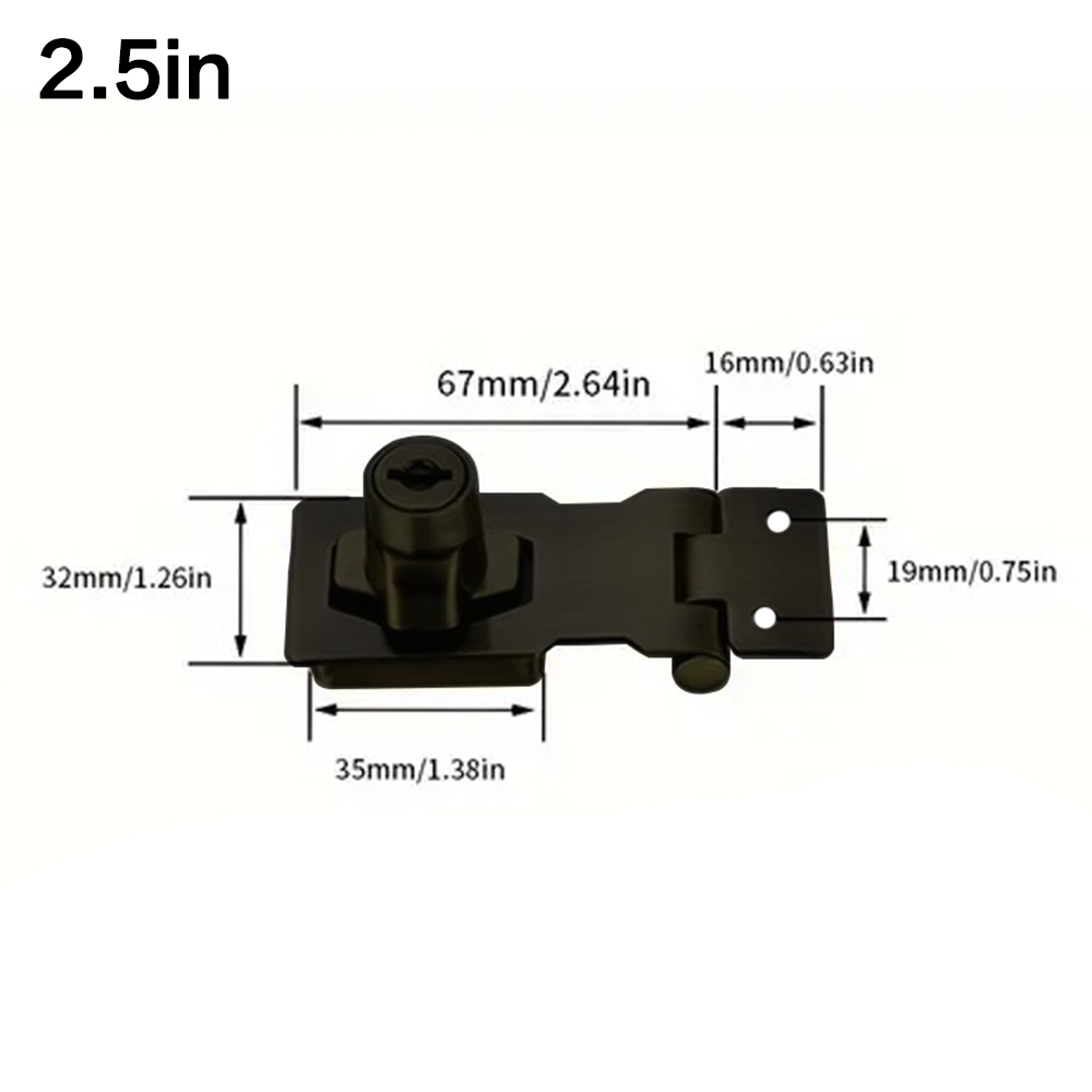 Locking Hasp Heavy Duty Lockin - огляд і ціна Medicine Cabinet Lock