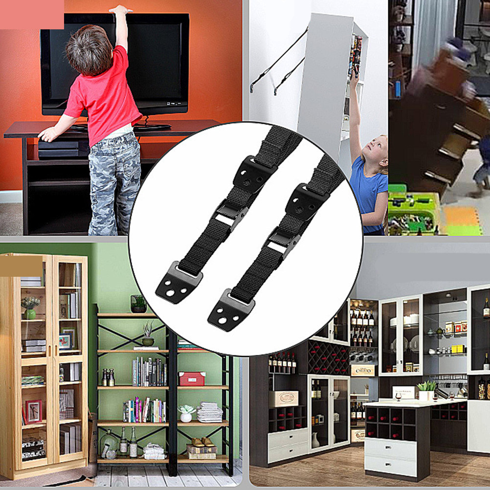 Heavy Duty TV Safety Anti-Tip  - огляд і ціна Earthquake Anchor Strap