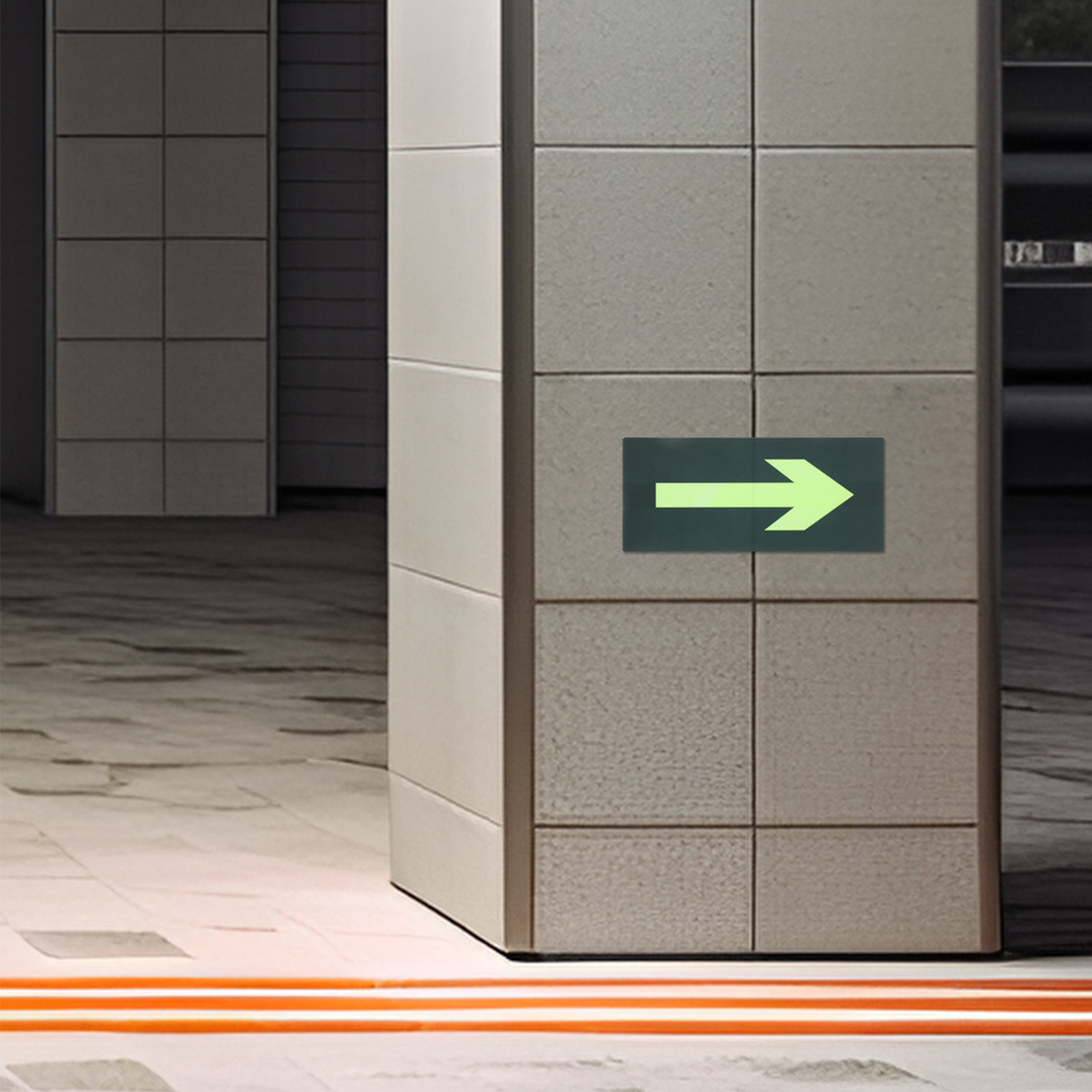 8Pcs Emergency Exit Arrow Stic - огляд і ціна Emergency Exit Sign