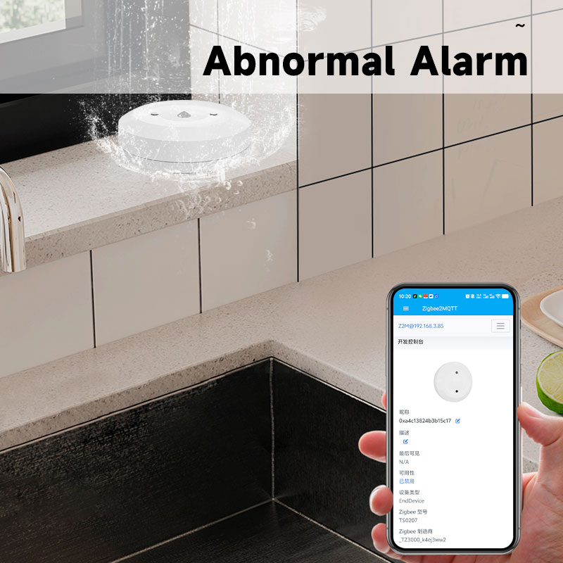 Smart ZigBee3.0 2MQTT Water Le - огляд і ціна Water Alarm Sensor