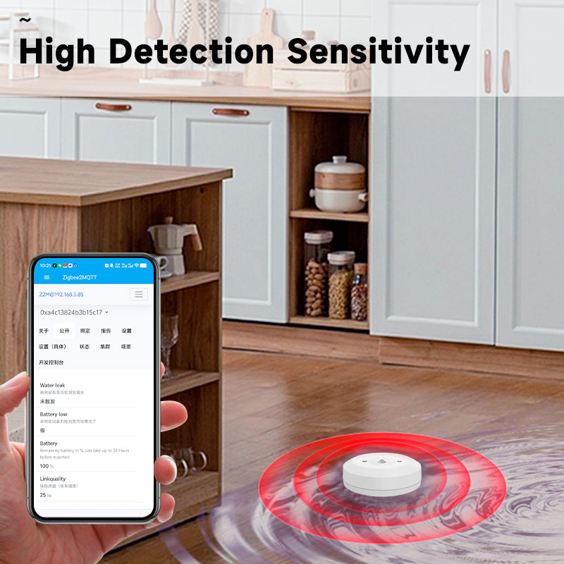 Smart ZigBee3.0 2MQTT Water Le - огляд і ціна Water Alarm Sensor