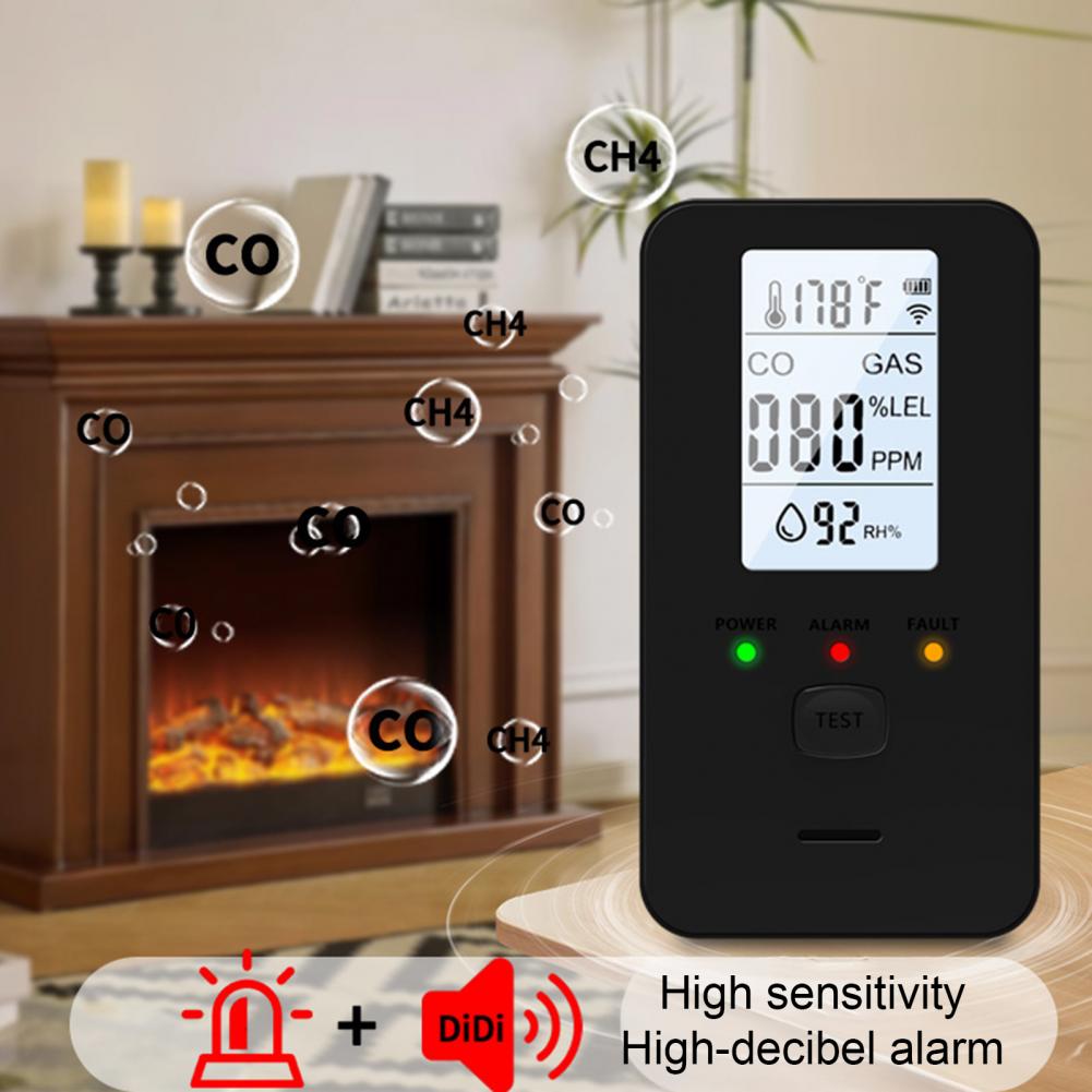 Natural Gas & Carbon Monoxide  - огляд і ціна Co Detector Plug