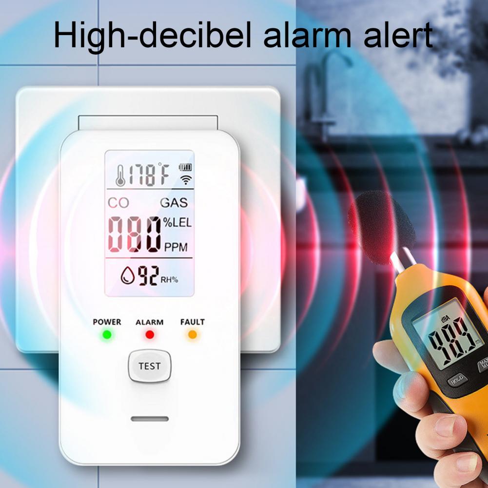 Natural Gas & Carbon Monoxide  - огляд і ціна Co Detector Plug