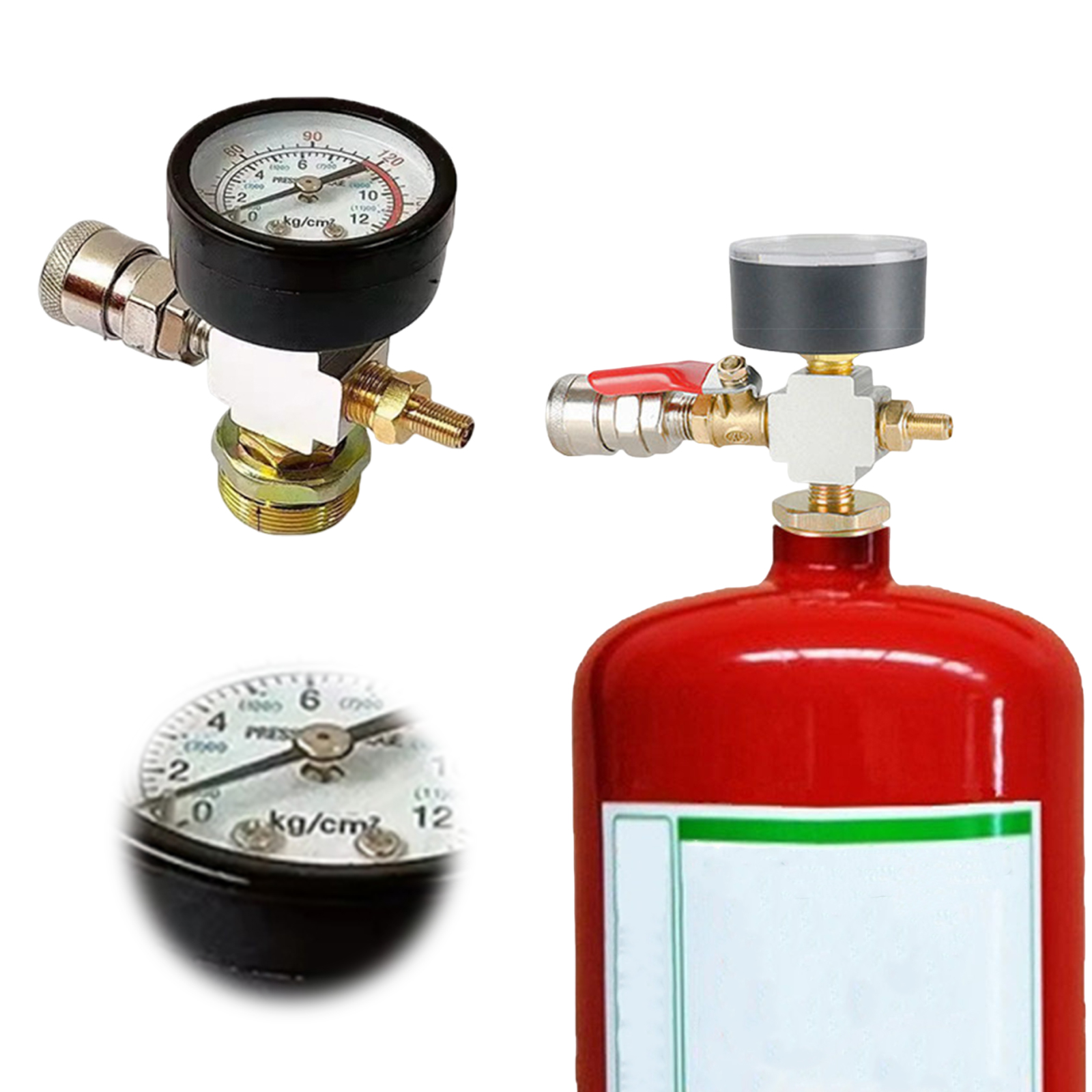 Small Air Tank Pressures Adapt - огляд і ціна Fire Extinguisher Small