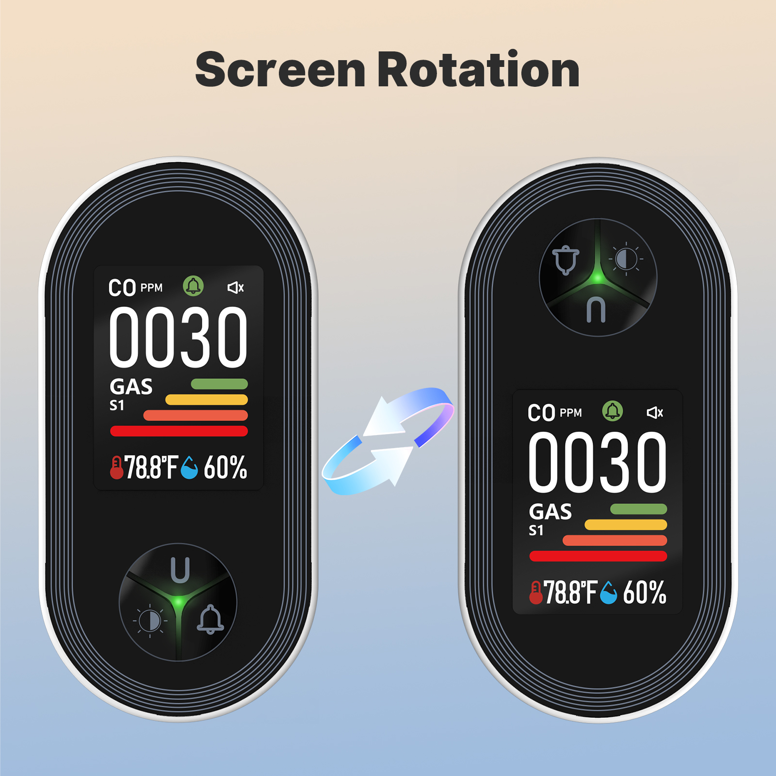 MOES 4-in-1 Plug-in Gas Detect - огляд і ціна Co Detector Plug
