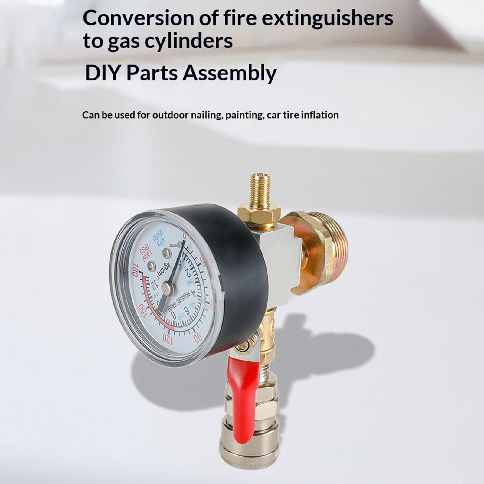 Small Air Tank Pressures Adapt - огляд і ціна Fire Extinguisher Small