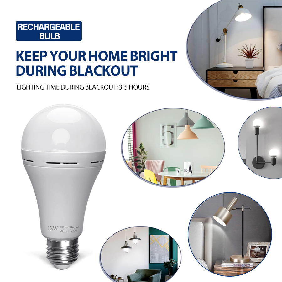 LED Rechargeable Light Bulb Hi - огляд і ціна Power Outage Light