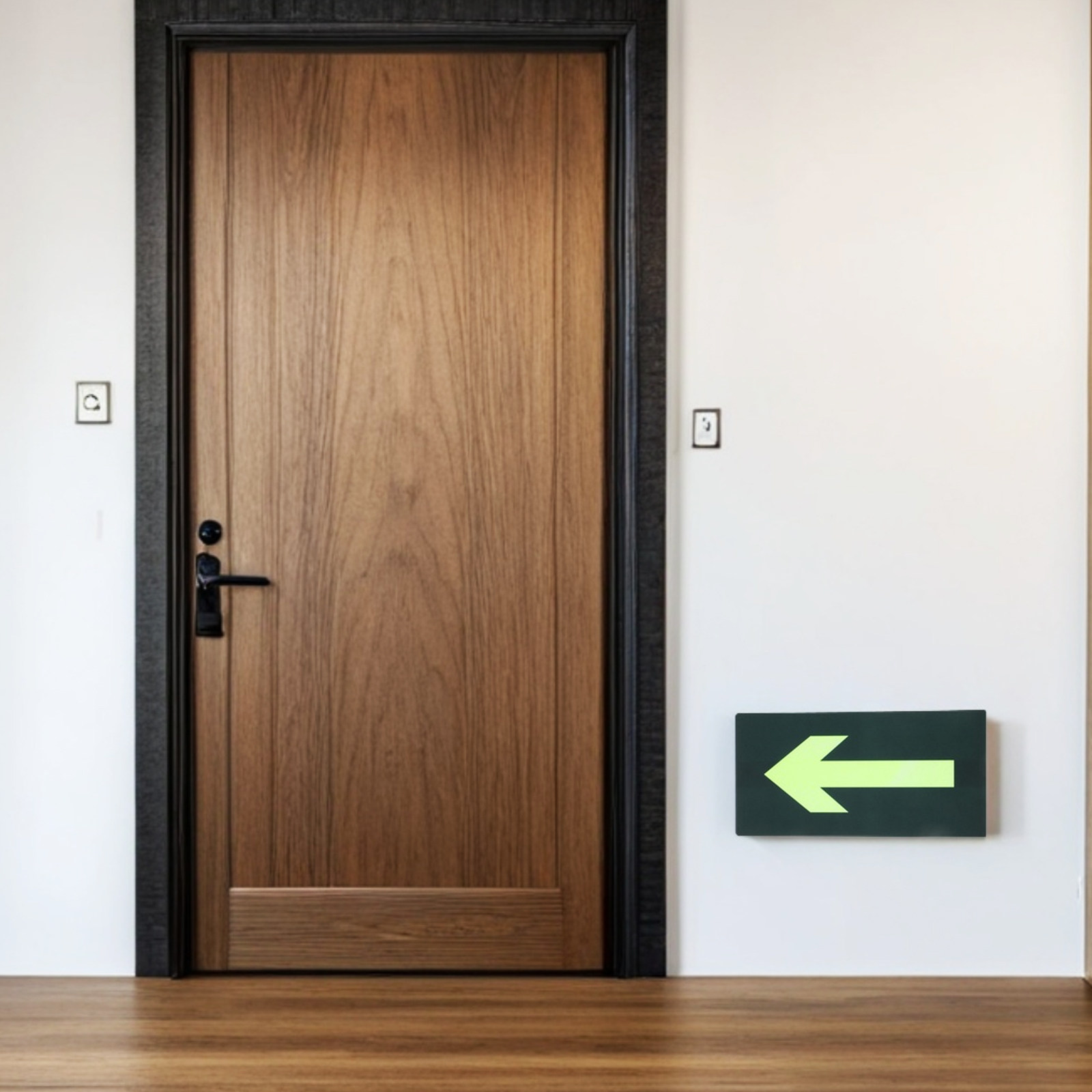 8Pcs Luminous Emergency Fire E - огляд і ціна Emergency Exit Sign