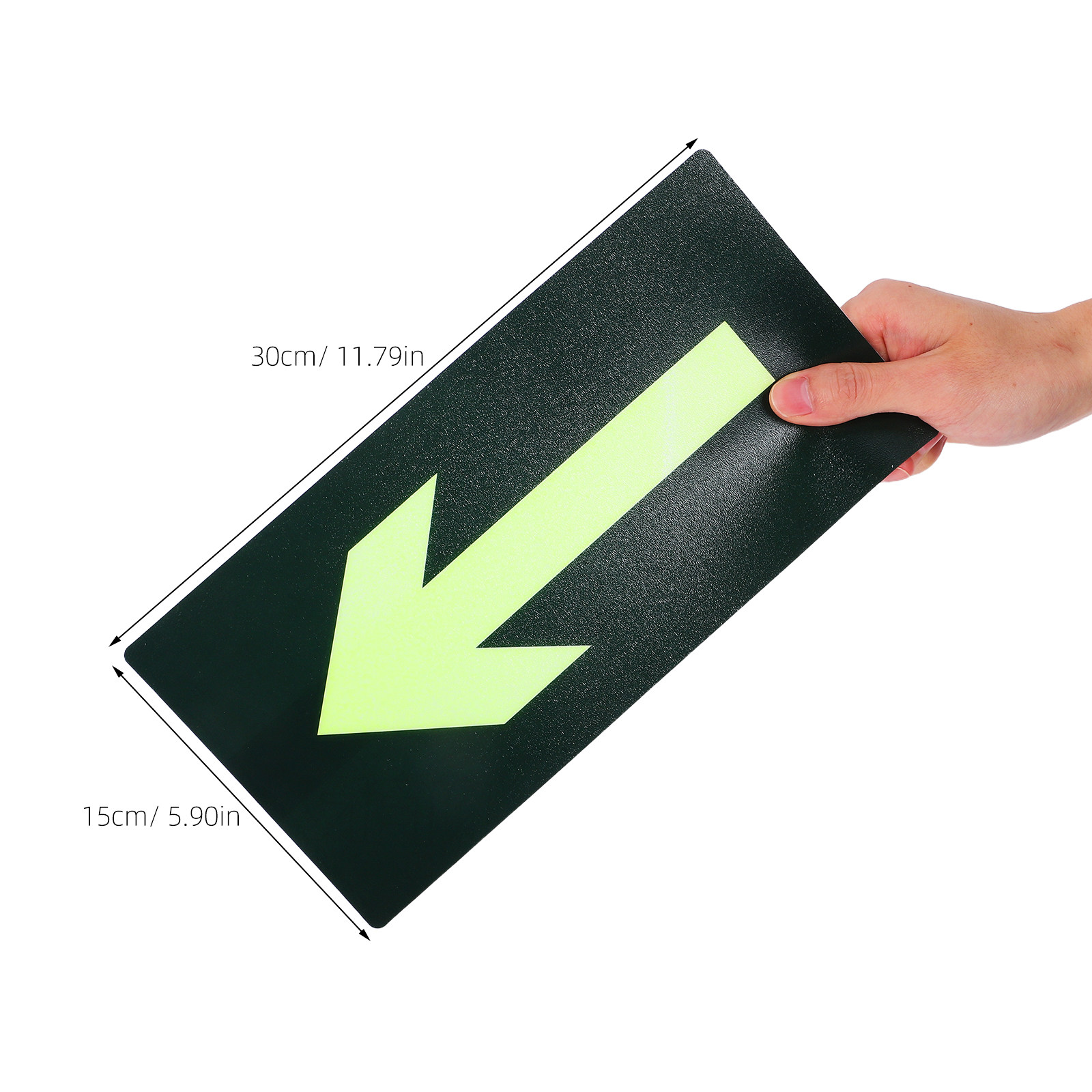 8Pcs Fire Evacuation Arrow Sti - огляд і ціна Emergency Exit Sign
