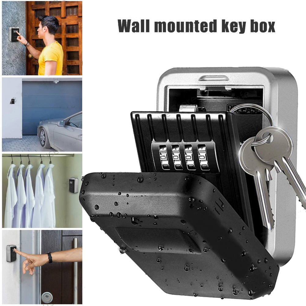 Wall Mount Key Storage Secret  - огляд і ціна Lockbox Key Secure