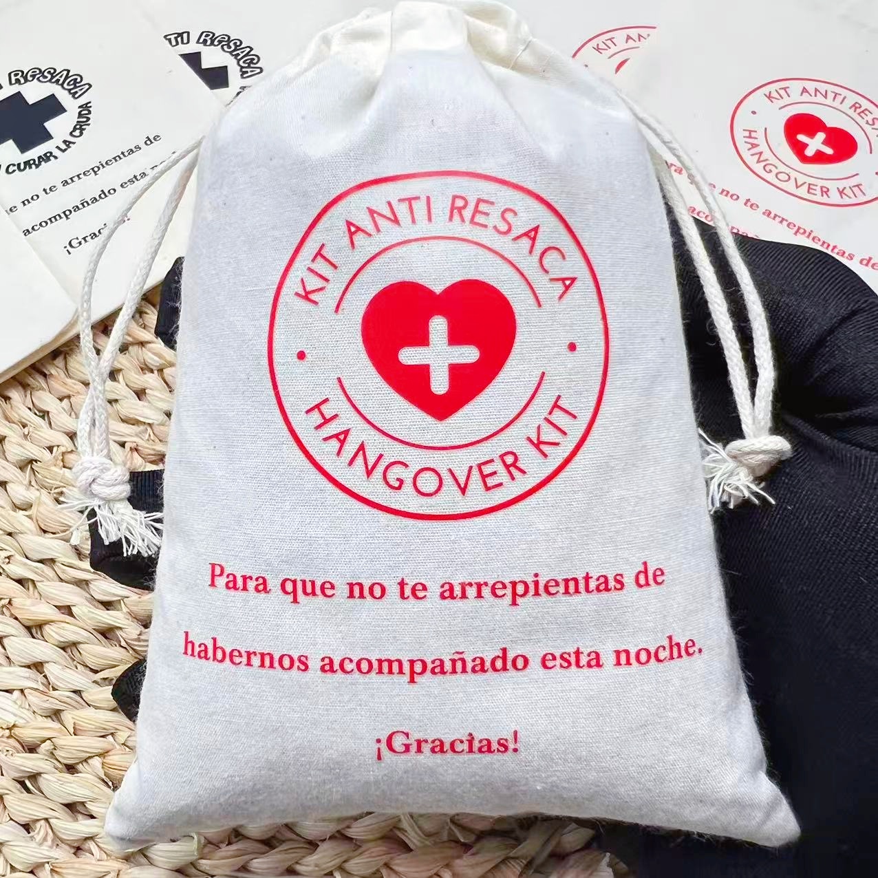 5PCS Spanish Hangover First Ai - огляд і ціна First Aid Bag Kit
