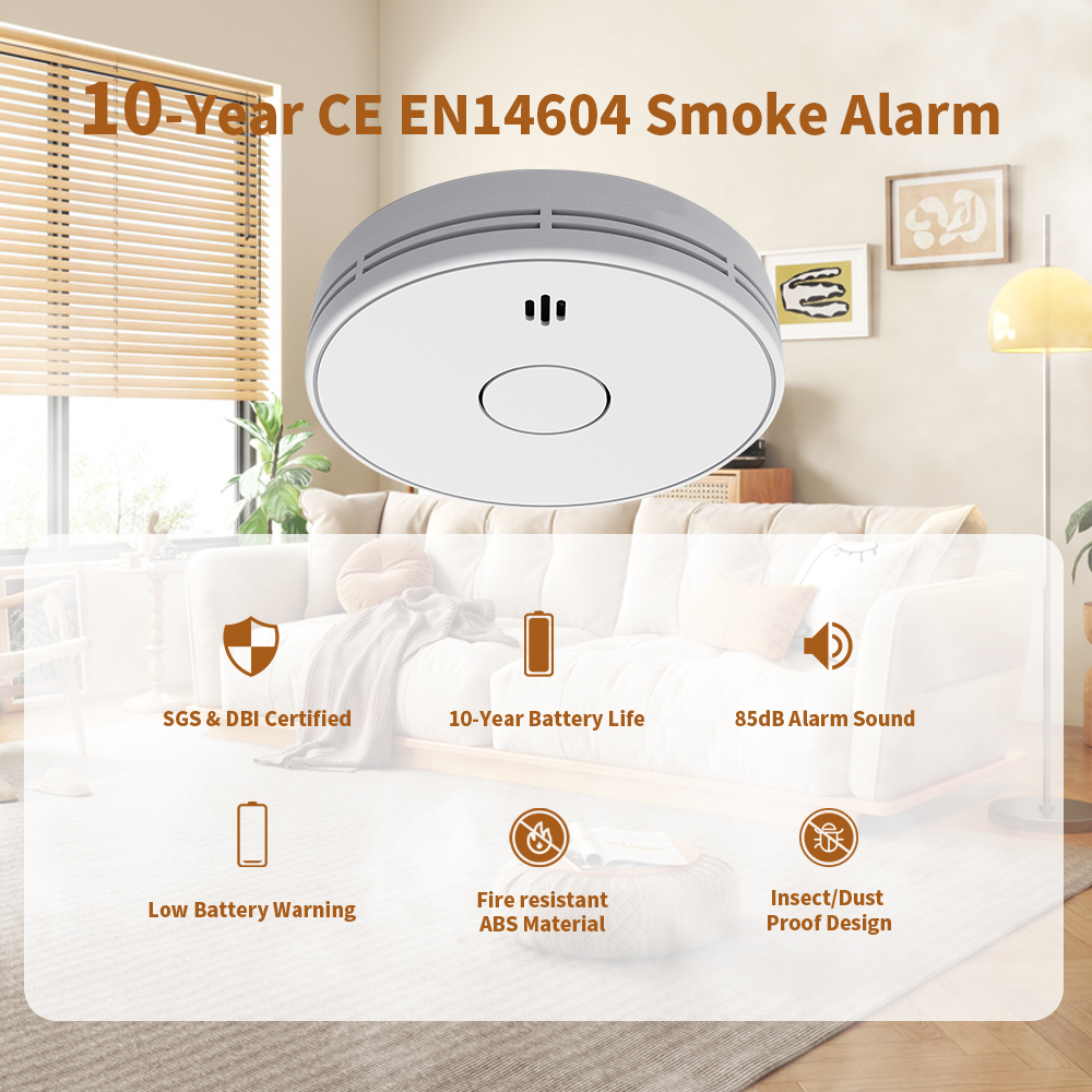 V-Come Standalone Smoke Alarms - огляд і ціна Smoke Detector Interconnected