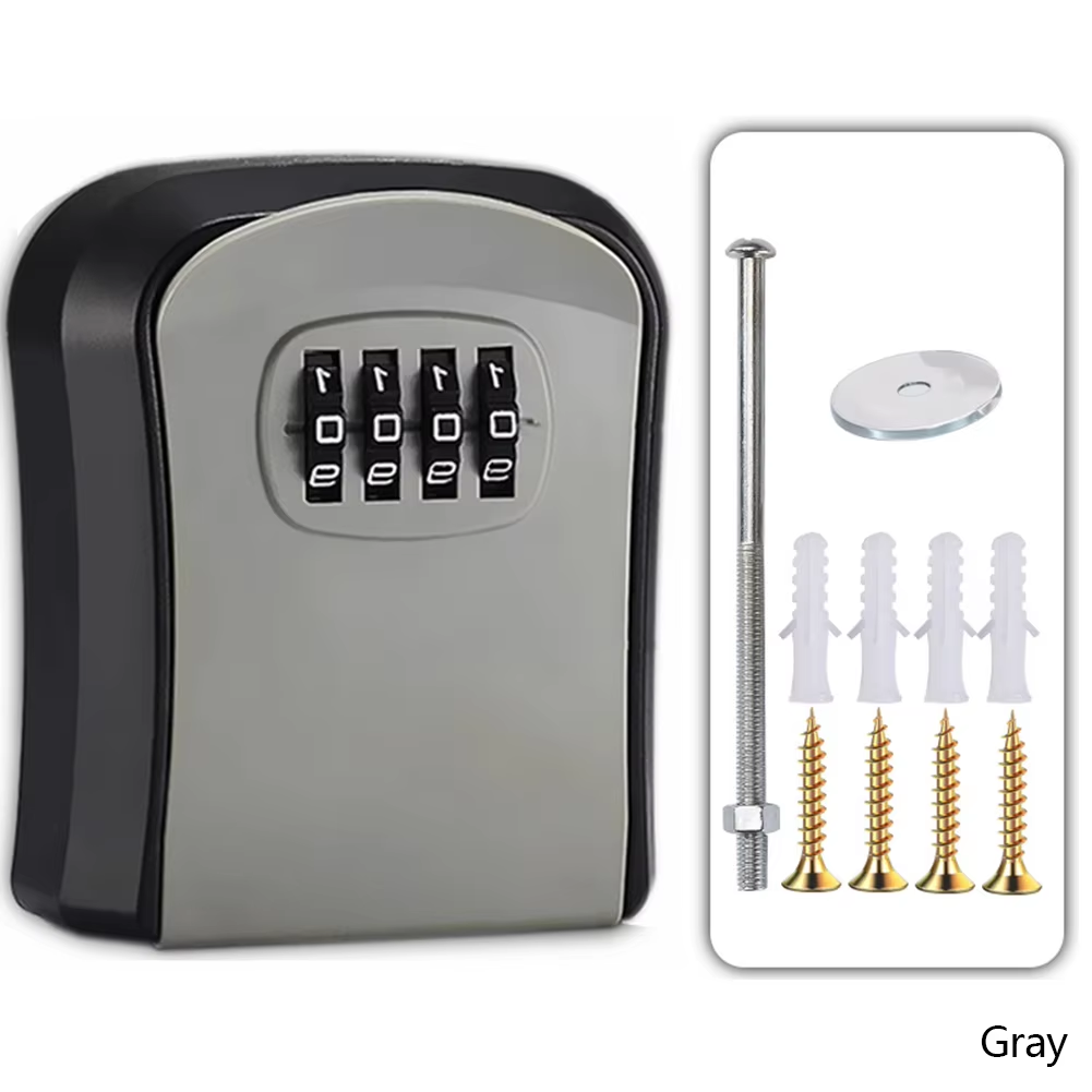 Wall Mount Key Lock Box with 4 - огляд і ціна Lockbox Key Secure