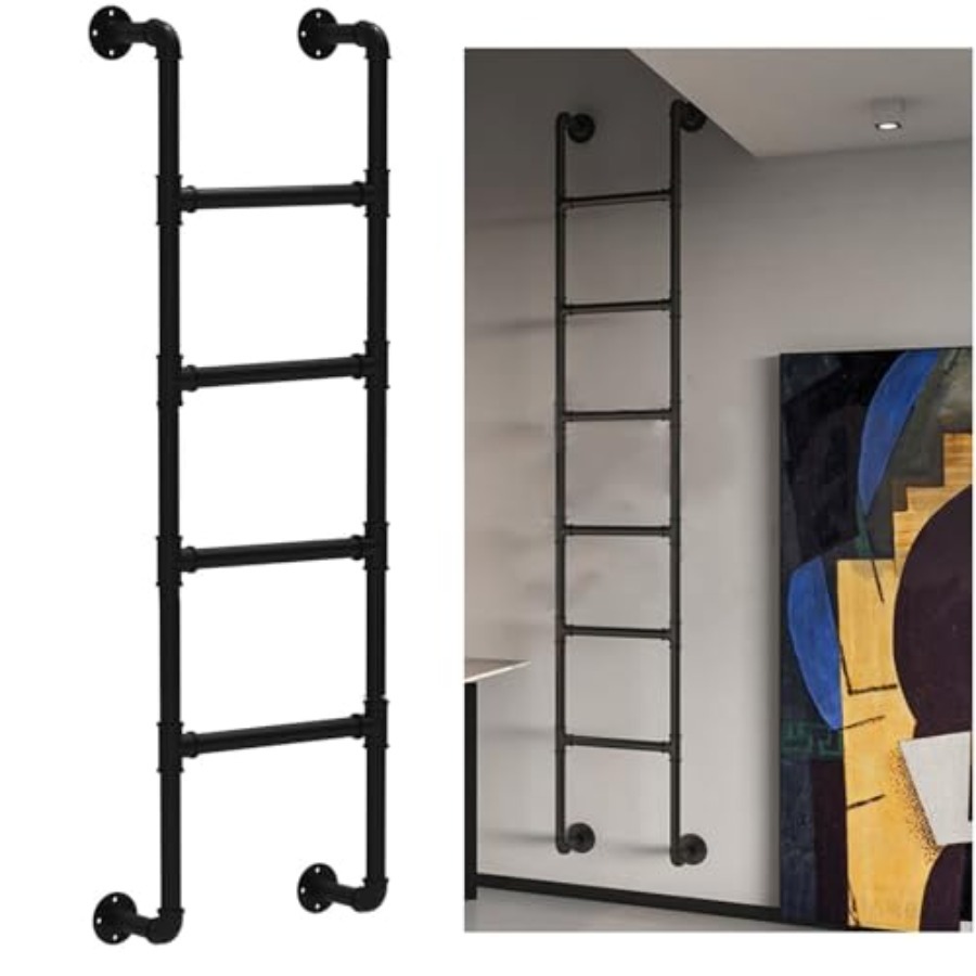 Wall Mounted Metal Step Ladder - огляд і ціна Fire Escape Ladder