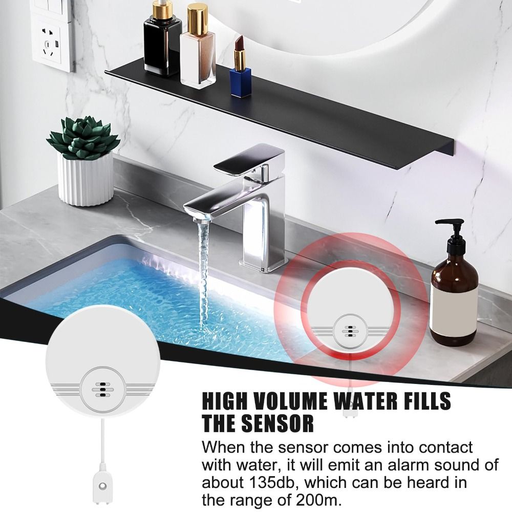 Dual Mode Sensor Water Leak Al - огляд і ціна Water Alarm Sensor