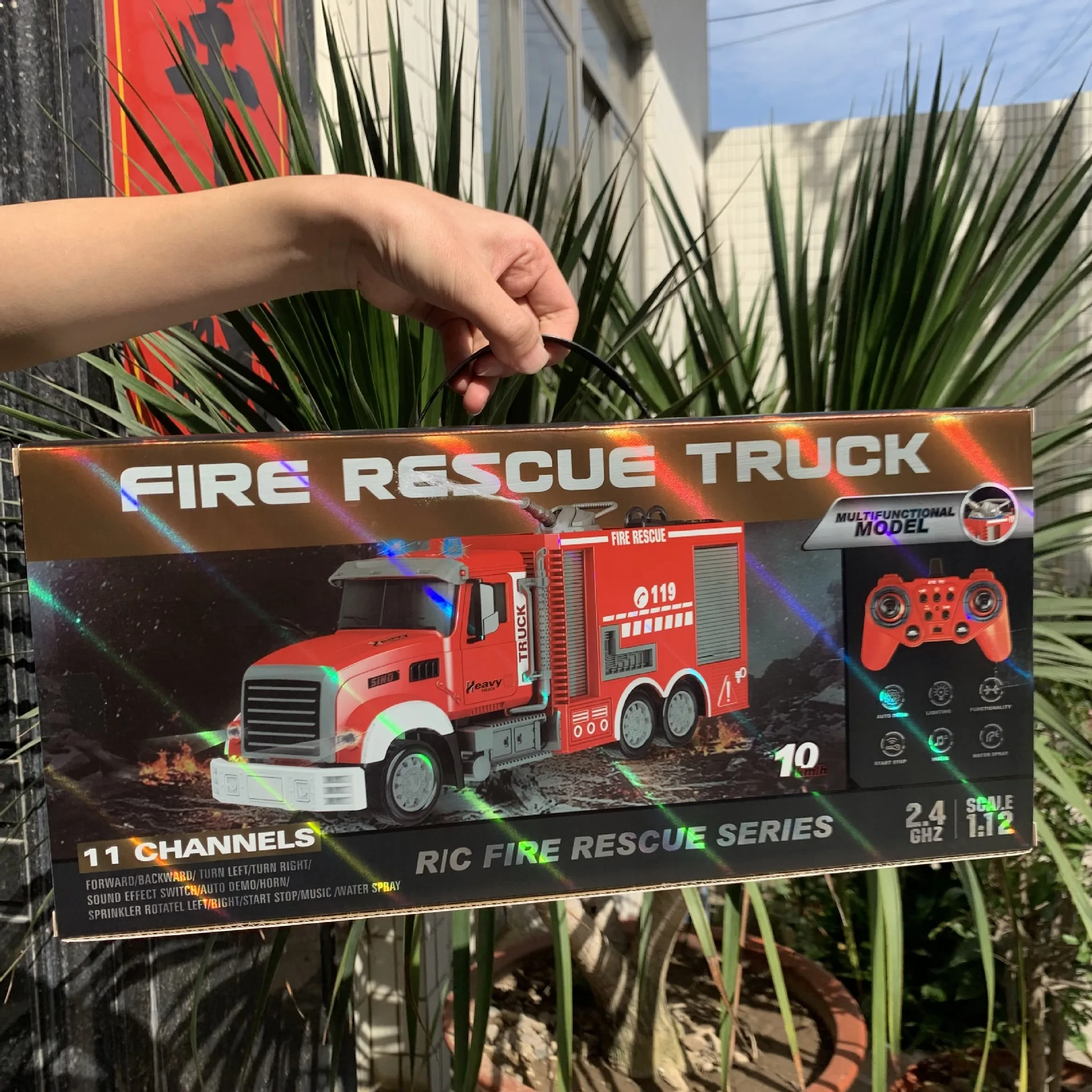 2.4G 11CH Remote Control Ladde - огляд і ціна Fire Escape Ladder