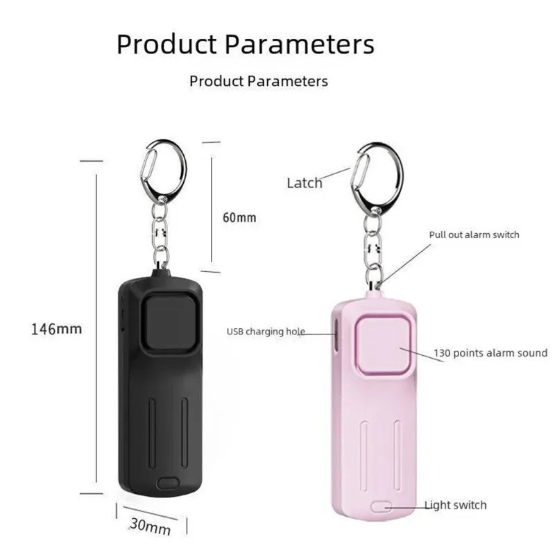 Personal alarm ring, women's p - огляд і ціна Personal Alarm Keychain