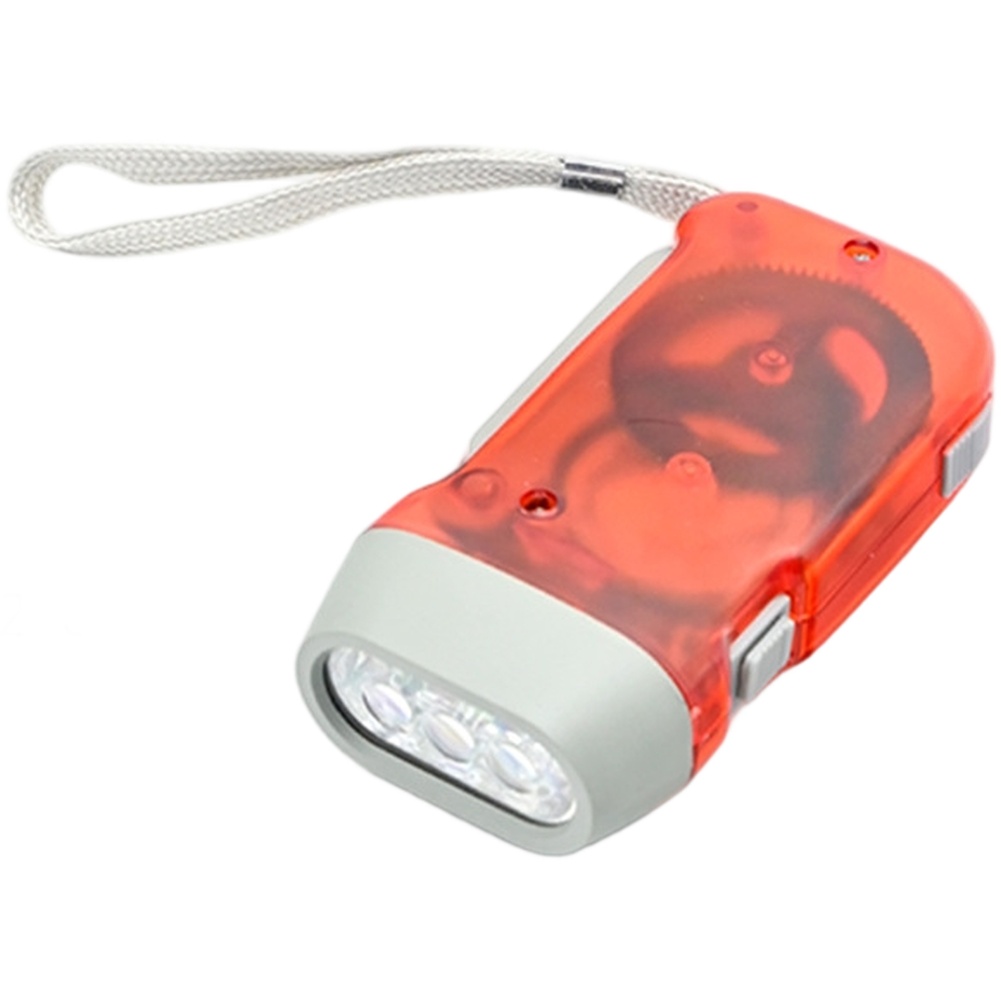 Hand crank powered LED flashli - огляд і ціна Power Outage Light