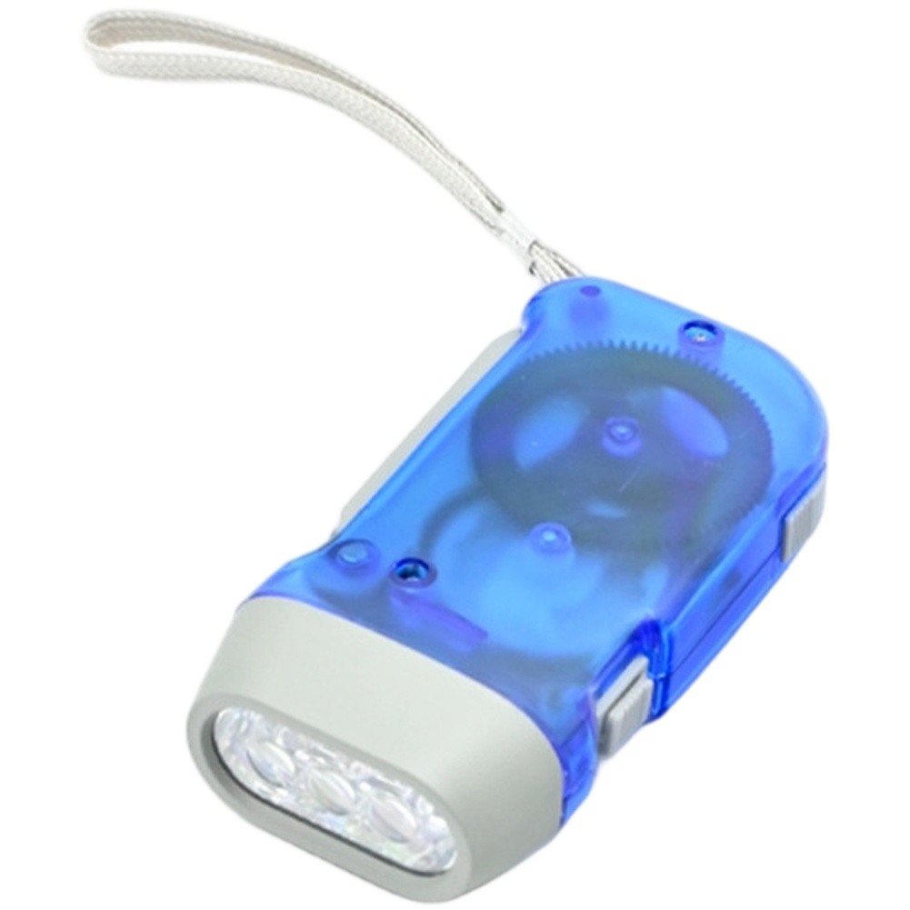 Hand crank powered LED flashli - огляд і ціна Power Outage Light