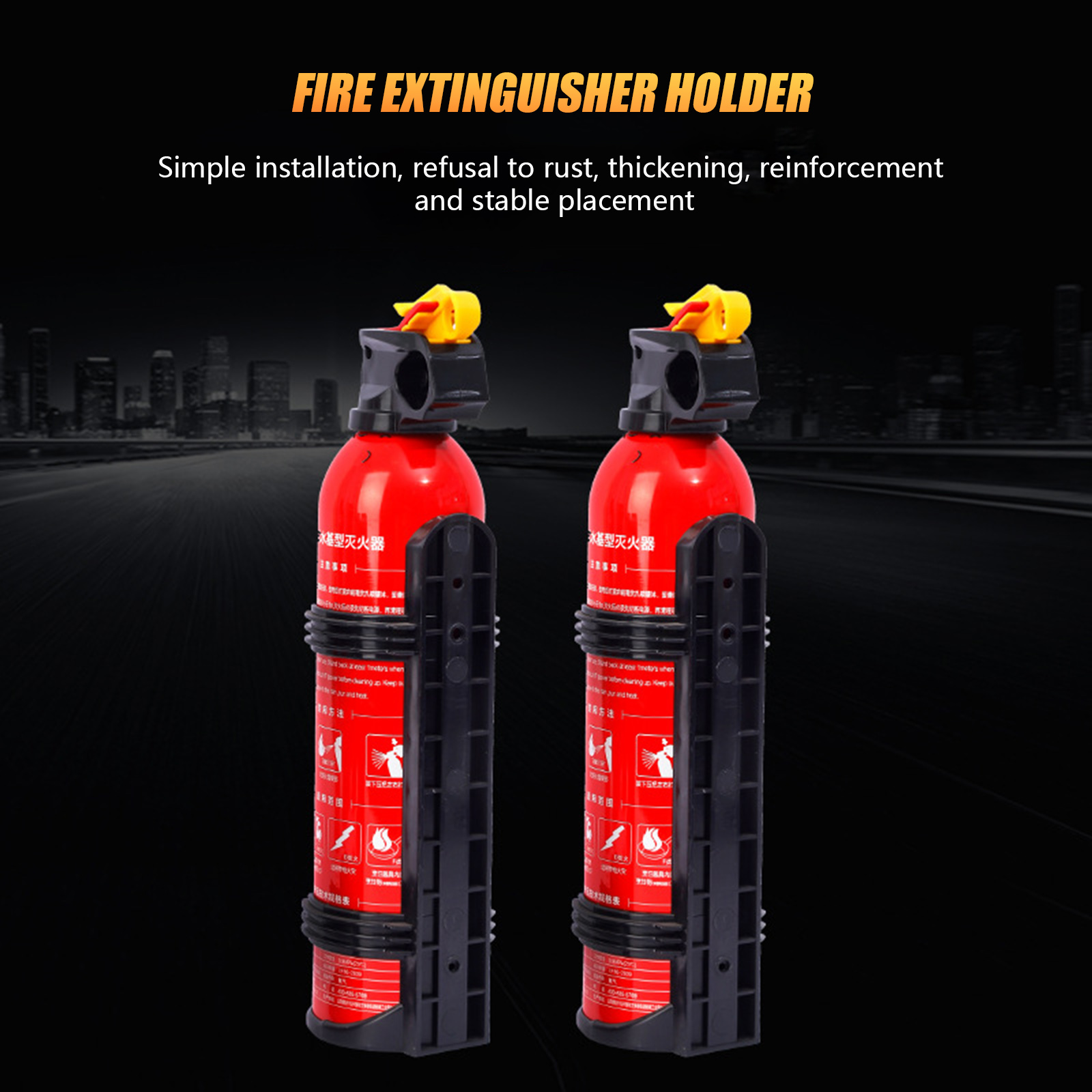 Car Fire Extinguisher Bracket  - огляд і ціна Fire Extinguisher Small