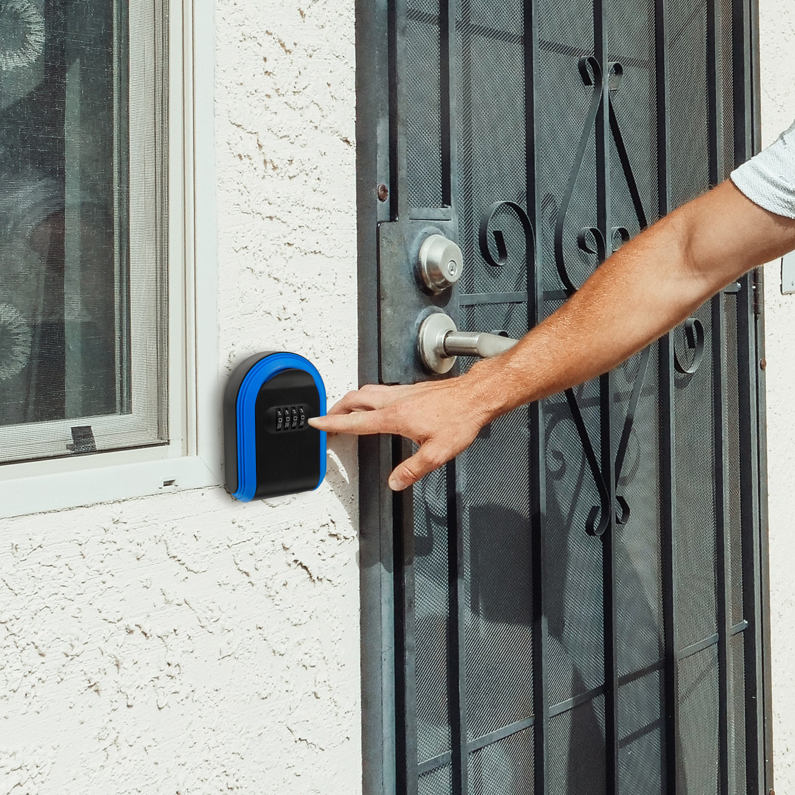 Key Lock Box Wall Mount Plasti - огляд і ціна Lockbox Key Secure