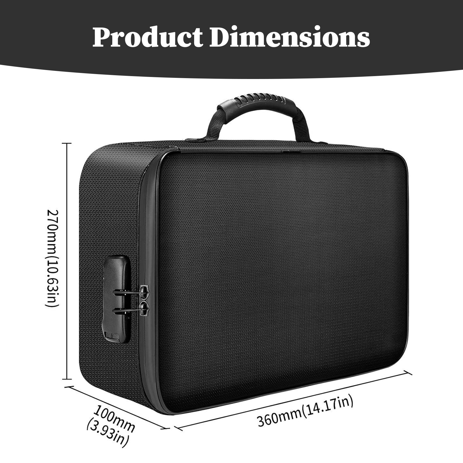 Fireproof Document Bag with Lo - огляд і ціна Fire Safe Document
