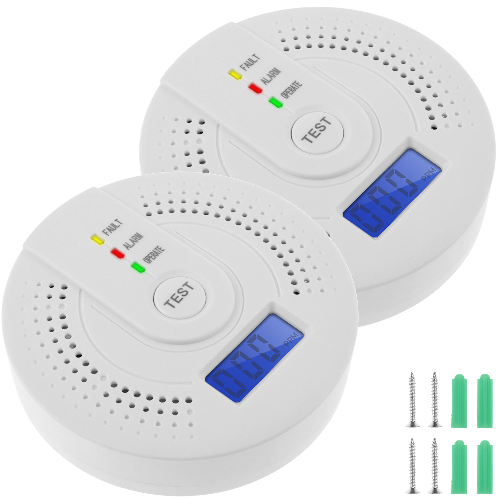Independent CO Alarm Sensor Ca - огляд і ціна Smoke Detector Interconnected